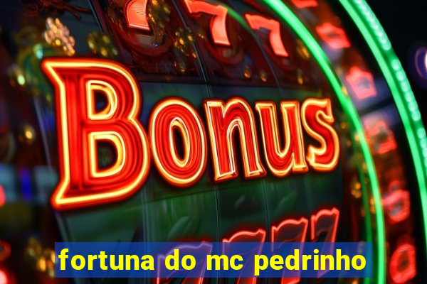 fortuna do mc pedrinho